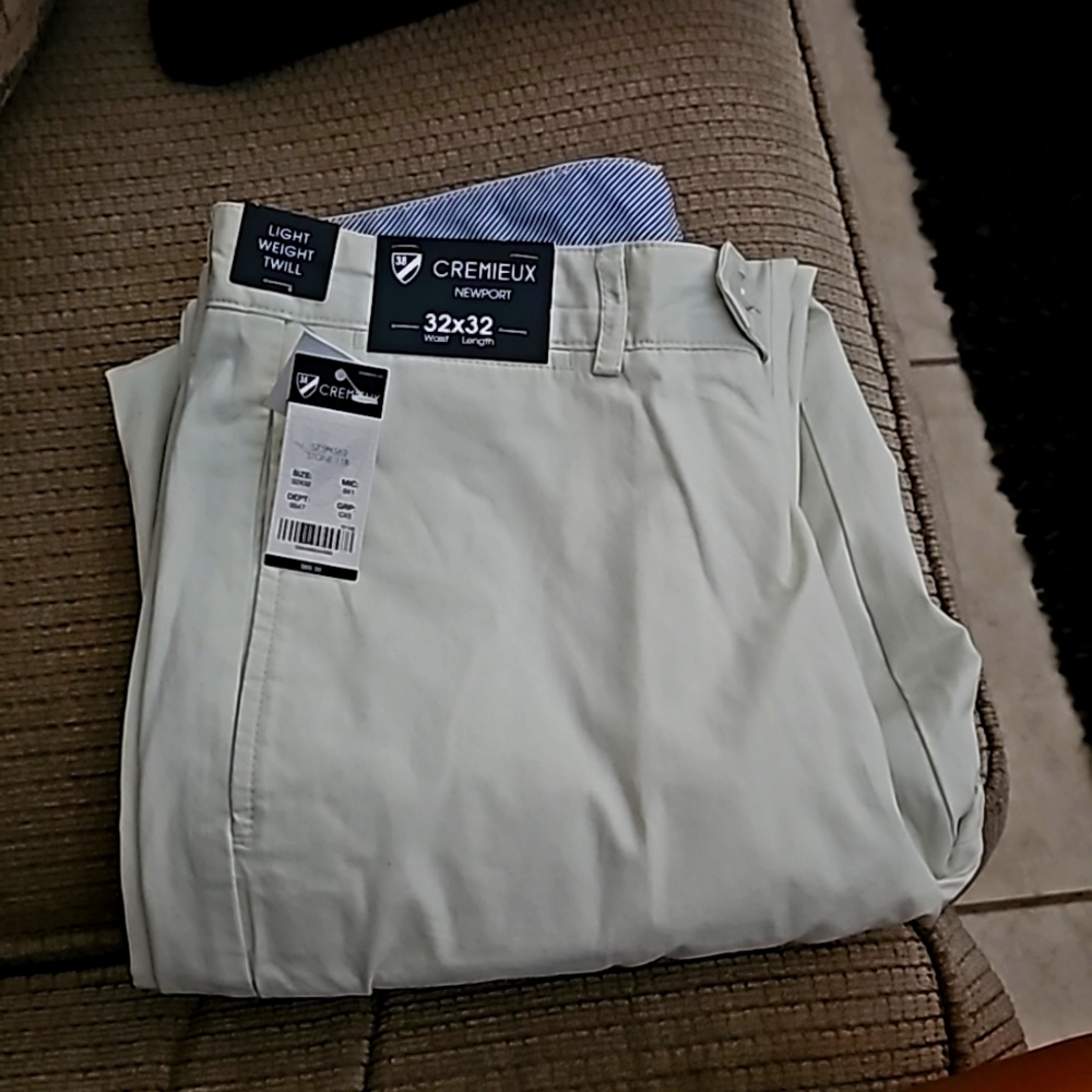 Cremieux cream men's pants